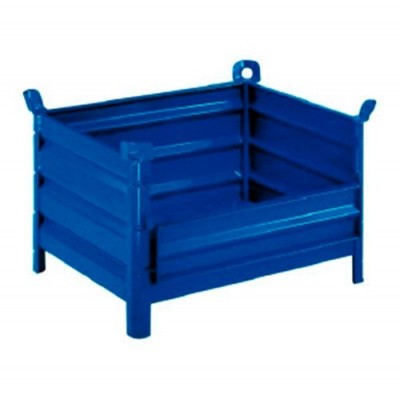 Boîte en tôle 1000x800 avec panneau latéral à charnière