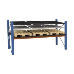Cubeto colgante para estantería de PE 18/230 para compartimento 180 x 110 cm