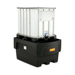 Bacia de polietileno para 1 GRG de 1.000 litros SEM GRADE