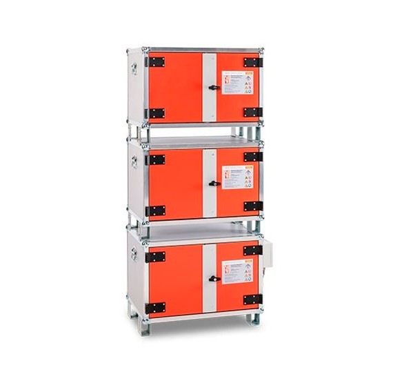 Armarios de almacenamiento de baterías 60 min (8/5) patas - CH 11576
