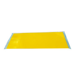 Placa retangular de poliuretano 160x42,5