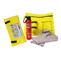 Kit para supressão de fogos em baterias de lítio 1L