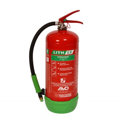 Extintor de incêndio específico para baterias de lítio AVD 9L