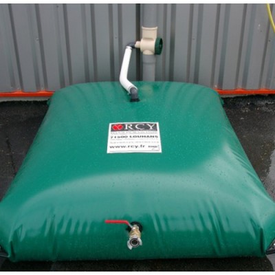 Cisterna recuperação água de chuva cor creme ou verde de 0,5 a 1.100m3