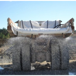 Cisternas flexibles transportable en remolques de 4,1m3