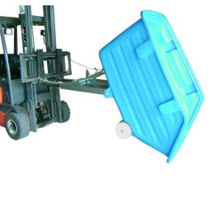 tremonha autobasculante PVC 750 l.