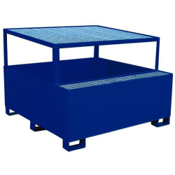 Bacia pintada com suporte 1.000 l.