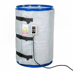 Manta térmica eléctrica (0-150/200°C) para bidones de 200lts