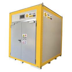 Contentor modular para peróxidos orgânicos transitável 1 módulo 3 m