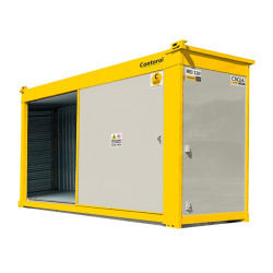 Contentor modular REI120 para 4 IBC ou 6 paletes europeias 1 nível