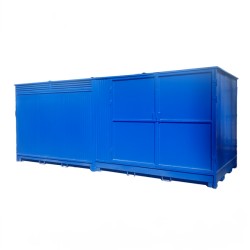Contêiner de armazenamento transitável 6x2