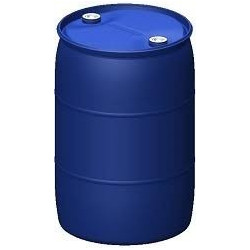 Tambor metálico de 200 L reutilizado. Homologado ADR