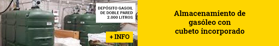 DEPÓSITO GASOIL DE DOBLE PARED 2.000 LITROS