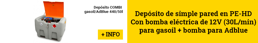 Depósito gasoil 210 l con bomba eléctrica CENTRI SP 30l/min