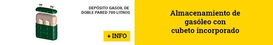 DEPÓSITO GASOIL DE DOBLE PARED 700 LITROS
