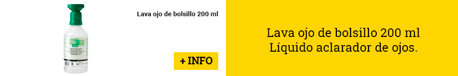 Líquido aclarador de ojos. Lava ojo de bolsillo 200 ml
