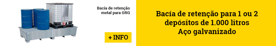 Bacias de retenção