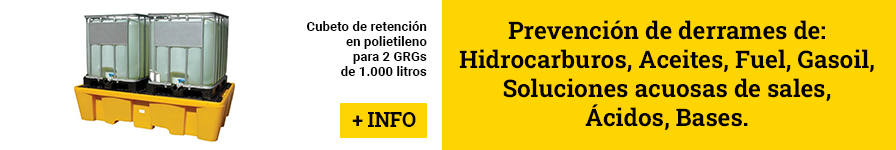 cubeto para 2 GRG 1.000 litros