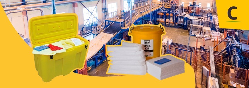 Kits de emergencia de hidrocarburos para talleres